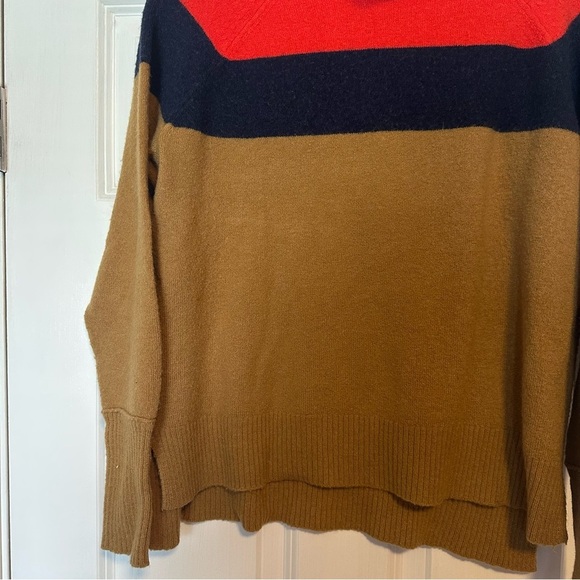J.Crew color block turtleneck sweater in super soft yarn - Picture 4 of 6